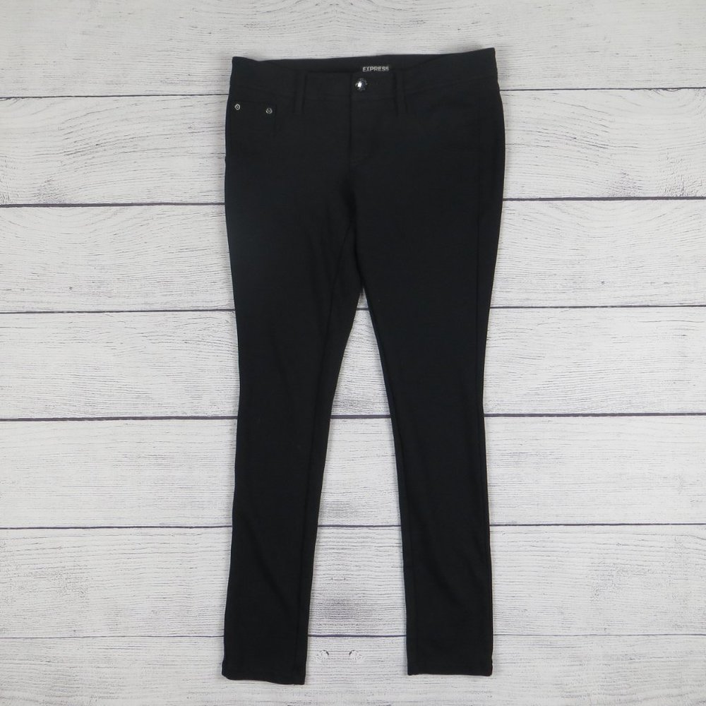 EUC Express Black Super-Stretchy Jeggings